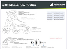 Load image into Gallery viewer, Rollerblade Macroblade 100 3WD