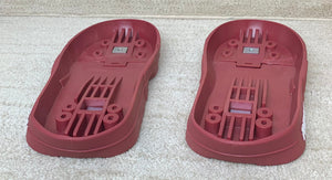 STOCK Roces Fifth Element Two-Piece Soulplates (Red) 6-9us