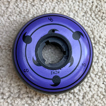 Load image into Gallery viewer, Undercover Enin TV Series Wheel 60mm 90a (Black Urethane w Purple Print)