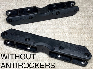 Roces Black Stock Frames with Antirockers (Large) *NOW ON CLEARANCE*