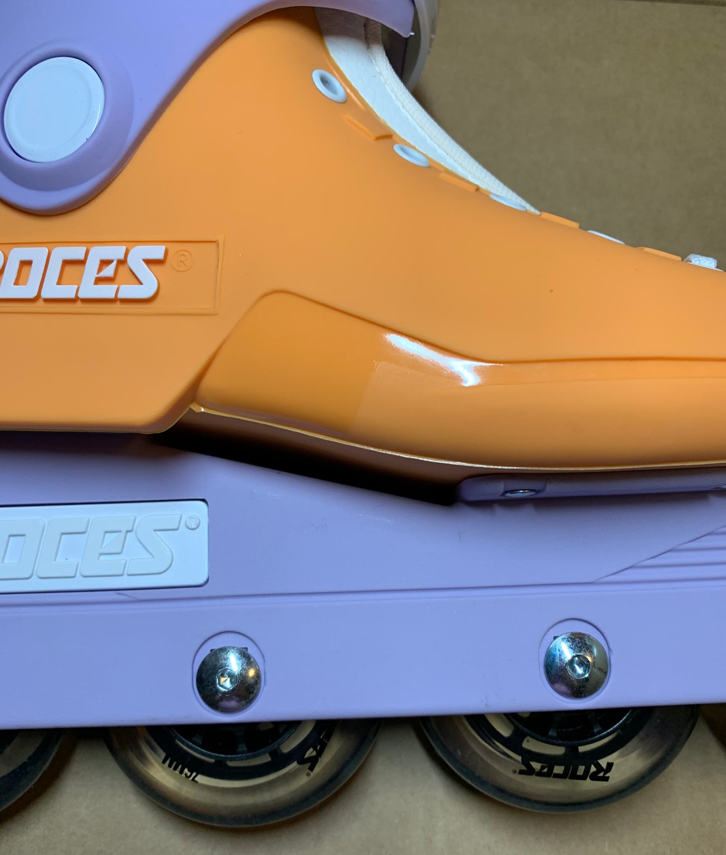 Roces 1992 Orange and Lavender Skate *CLEARANCE SALE*