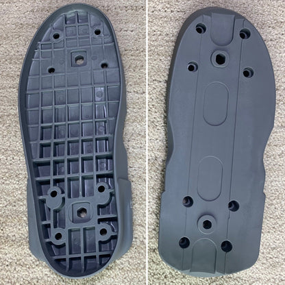 Stock Them Skates Soul Plate V3 - Grey (no hardware)