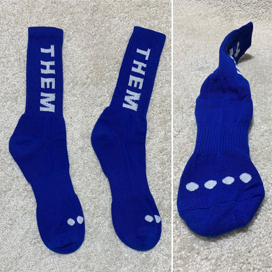 Them Skates Blue Sock