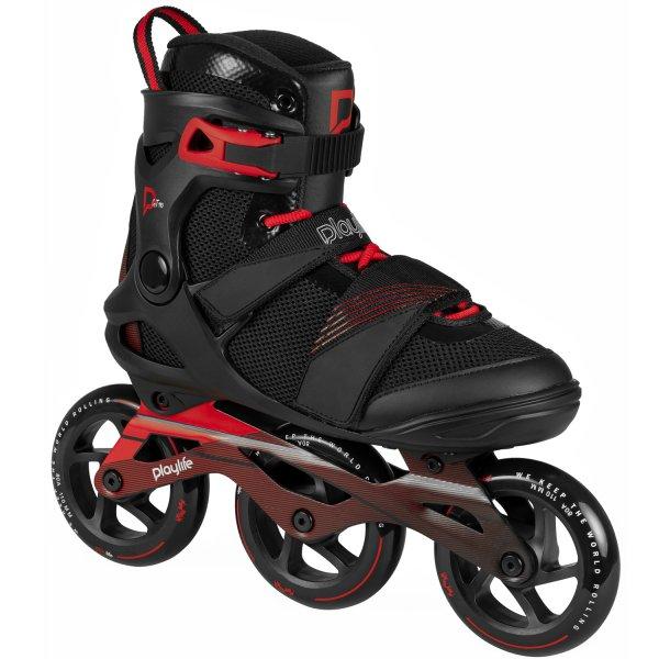 Powerslide Playlife GT Black 110 Fitness Skate - Oak City Inline Skate Shop