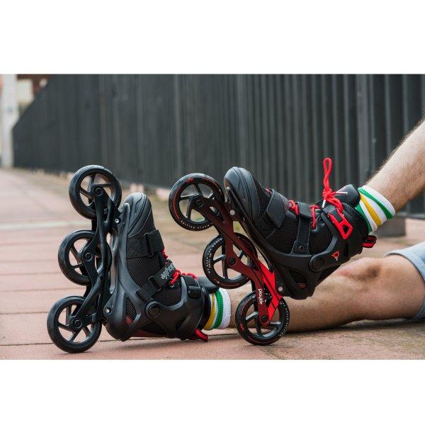 Powerslide Playlife GT Black 110 Fitness Skate - Oak City Inline Skate Shop