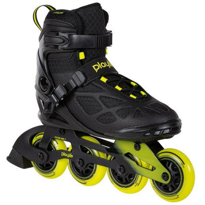 Powerslide Playlife Lancer Black 84 Skate for Men (10us and above) *Clearance - Slightly Damaged Boxes*