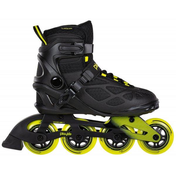 Powerslide Playlife Lancer Black 84 Skate for Men (10us and above) *Clearance - Slightly Damaged Boxes*