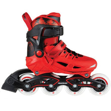Load image into Gallery viewer, Powerslide Phuzion Universe Red 4-Wheeler Skate for Kids (11J-4us)