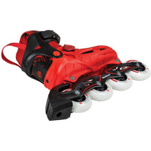 Load image into Gallery viewer, Powerslide Phuzion Universe Red 4-Wheeler Skate for Kids (11J-4us)