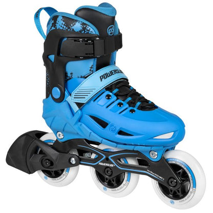 Powerslide Phuzion Universe 3-Wheeler Blue Skate for Kids (11J-13J)