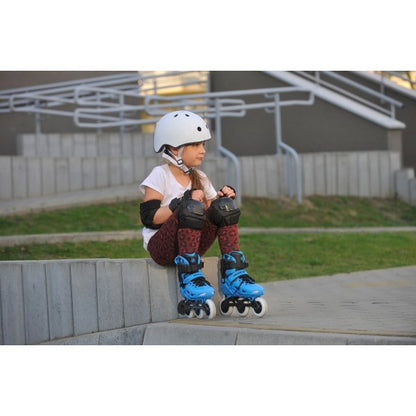 Powerslide Phuzion Universe 3-Wheeler Blue Skate for Kids (11J-13J)