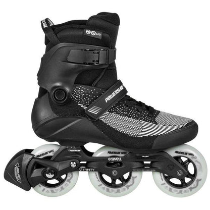 Powerslide Swell Lite Black 100 Trinity Skate (7-7.5us | 25.7-26.6cm) - Oak City Inline Skate Shop