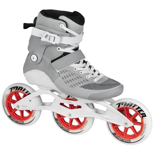 Powerslide Swell City Grey Road 125 Performance Skate - Oak City Inline Skate Shop