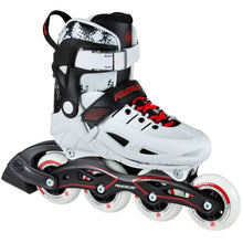 Load image into Gallery viewer, Powerslide Phuzion Universe White 4-Wheeler Skate for Kids (11J-13J)