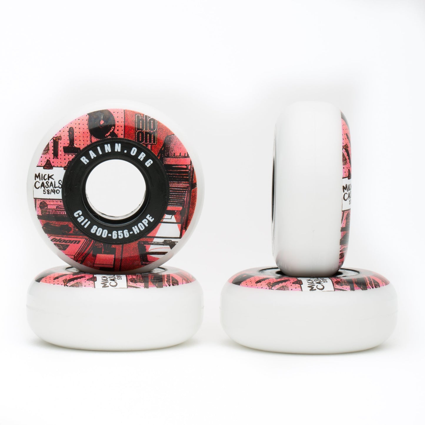 BLOOM URETHANE: Mick Casals Pro Model Wheel 58mm/90a