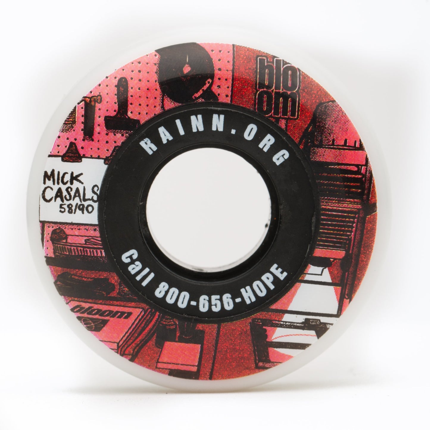 BLOOM URETHANE: Mick Casals Pro Model Wheel 58mm/90a