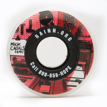 BLOOM URETHANE: Mick Casals Pro Model Wheel 58mm/90a